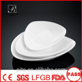 P&T porcelain factory triangular plates ,deep plates, salad plates